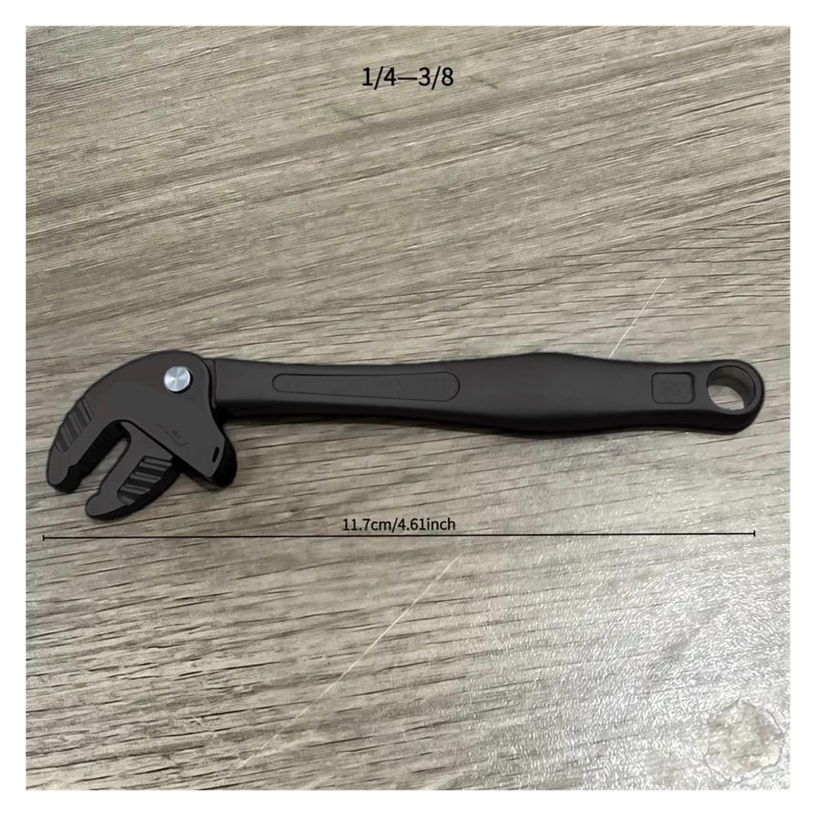 Llave de boca ancha ajustable Llave de garra cangrejo industrial alta resistencia: trinquete adaptable, herramienta ajustable mandíbula ancha for reparación automóviles, plomería(Opening Range13-16mm)