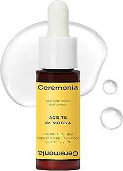 Amazon.com: Ceremonia Aceite de Moska Hair Oil Heritage Scalp