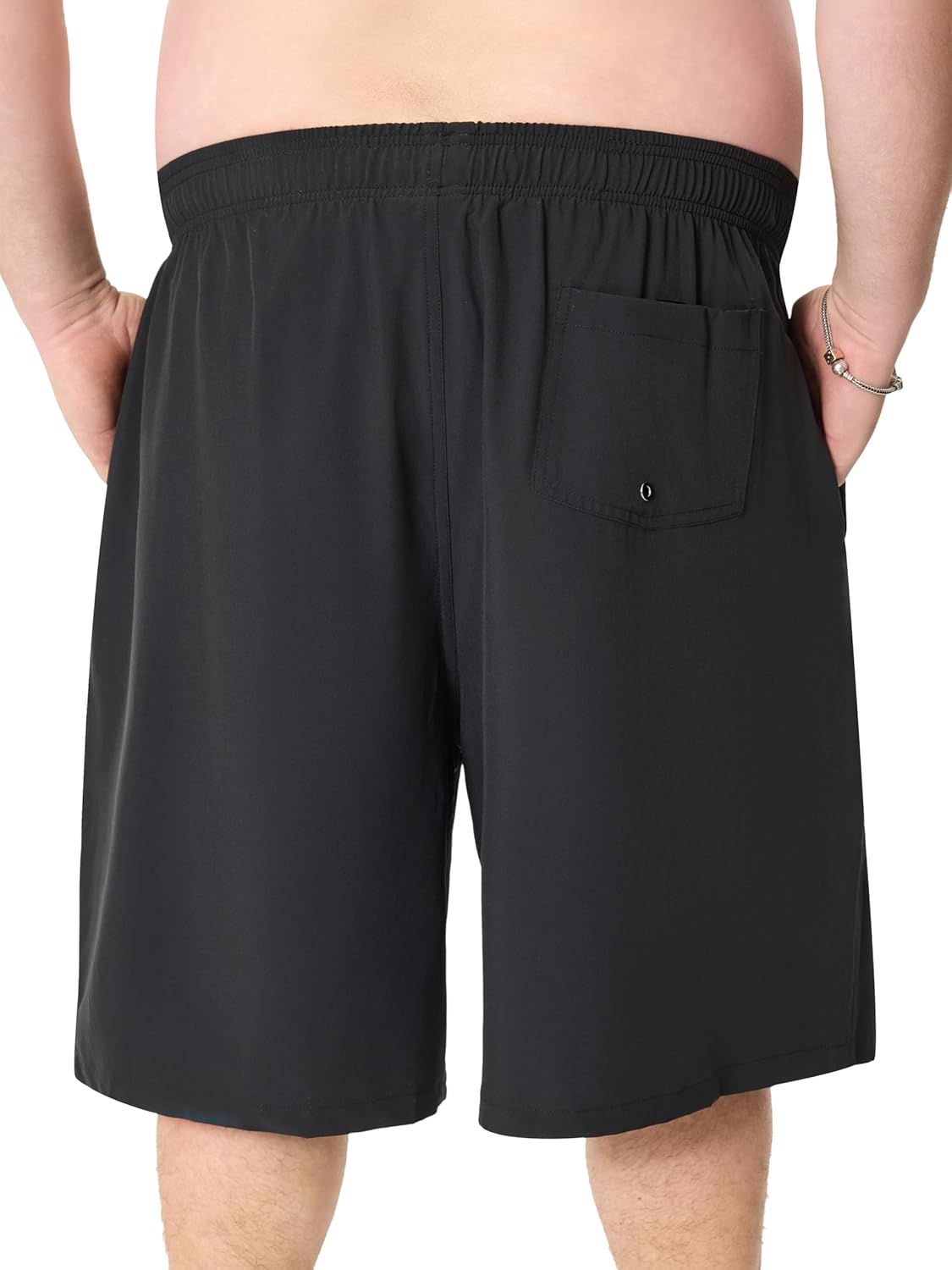 Arcweg Men's Big & Tall Swim Trunks - Quick Dry Board Shorts with Compression Liner & Zipper Pockets (2X-6X) - Image 4