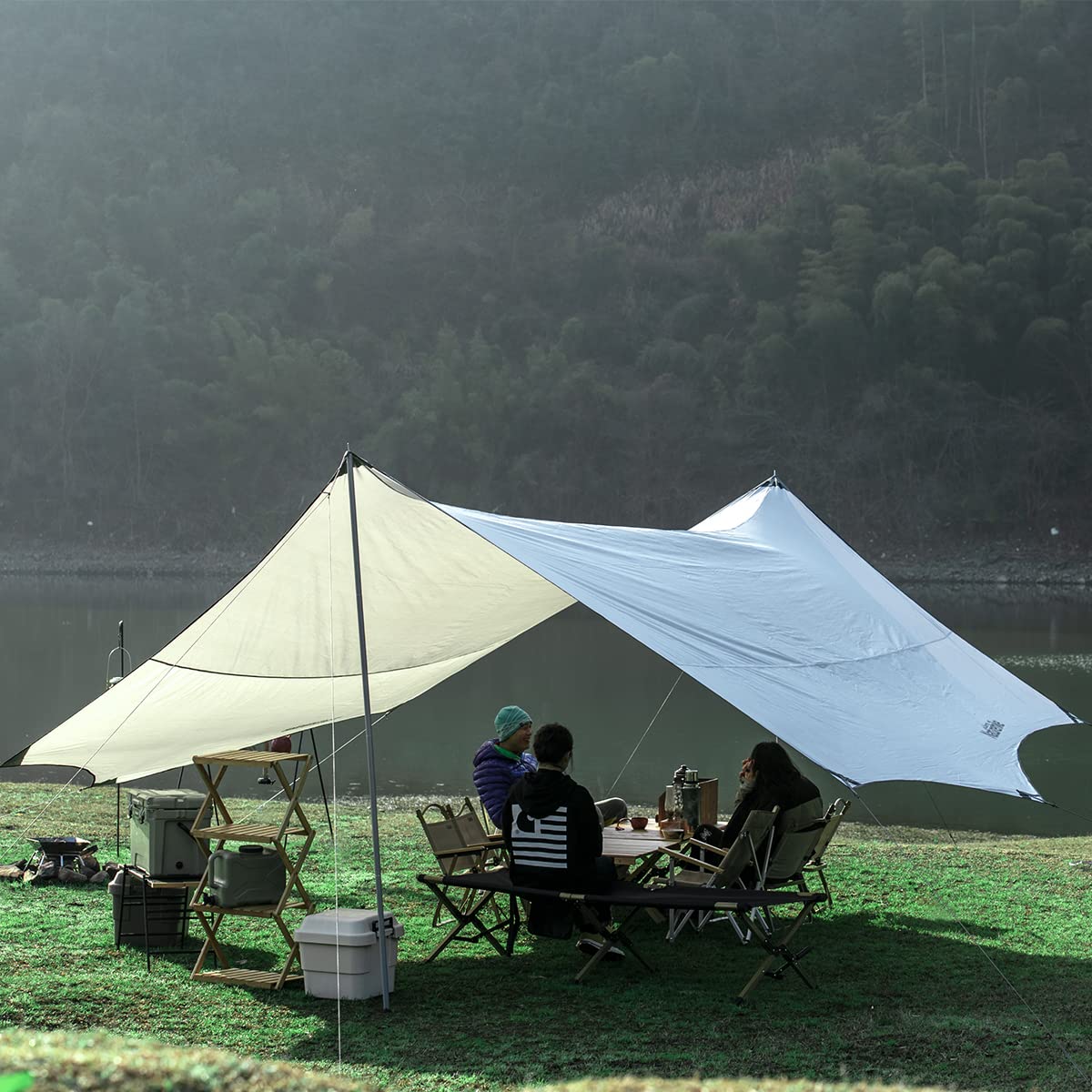 Naturehike Cloud Moraine Awning - Extra Large UPF50+ Sun Canopy