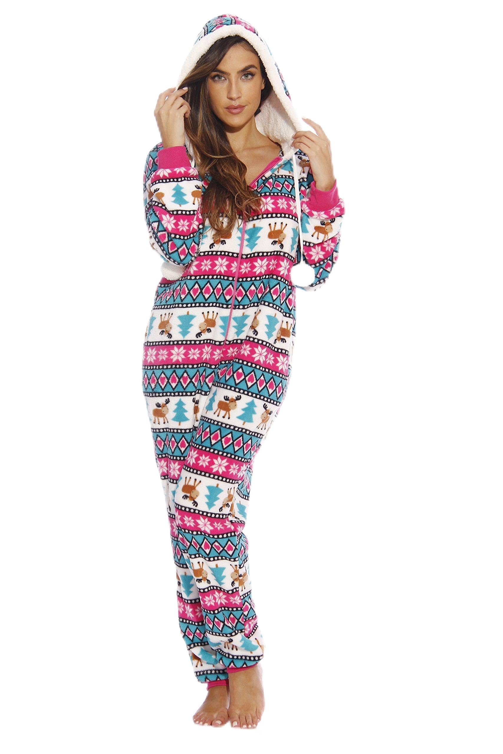 �️6291-M Just Love Adult Onesie /Onesies/Pajamas, Moose Love — fashion deal