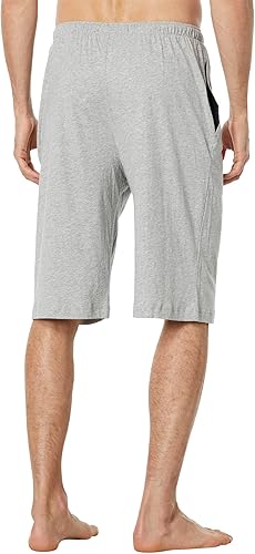 Miniatura 2 de POLO RALPH LAUREN Enzyme - Pantalones cortos de dormir de algodón ligero para dormir, Andover Heather Rugby Royal Pp MD, Andover Jaspeado