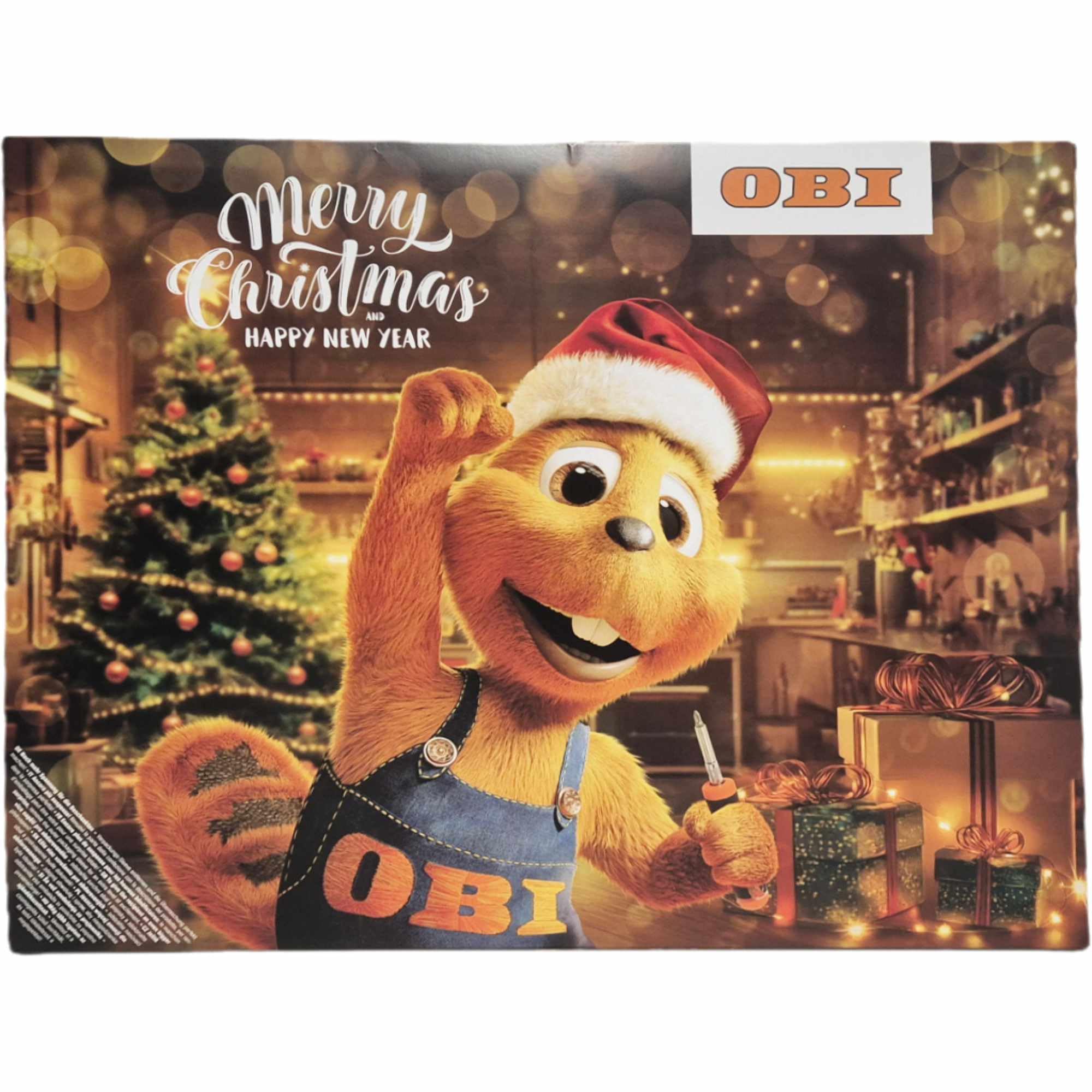 usy Bundle für OBI Adventskalender Werkzeuge Adventskalender (Mit 24 Werkzeugen) + usy Block