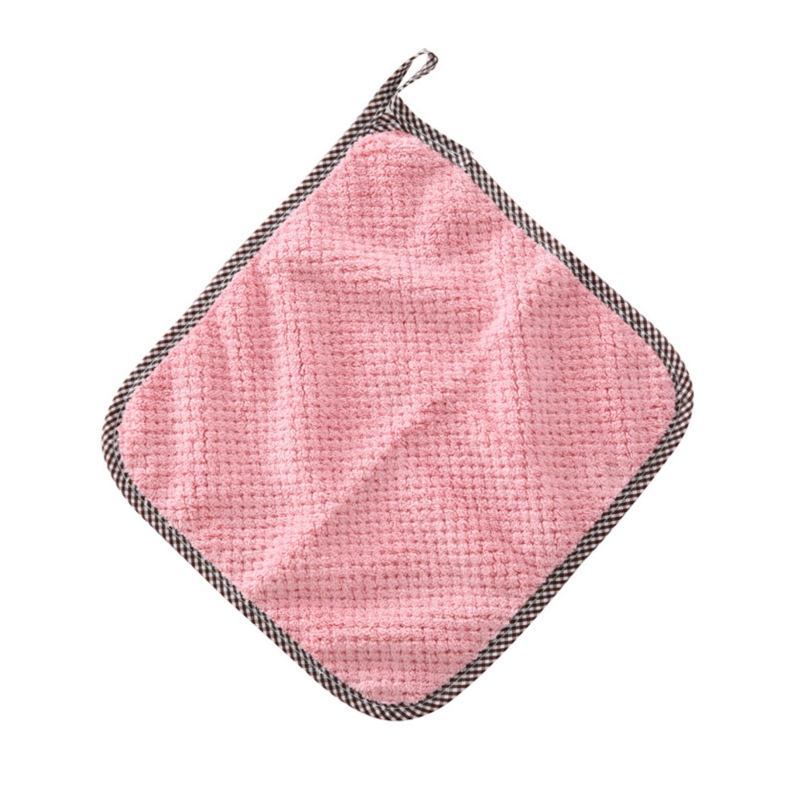 Enforose Paños de Cocina para Cocina, paños de Cocina con Lazo para Colgar, paños de Limpieza de Cocina, toallitas de Limpieza Suaves para el hogar