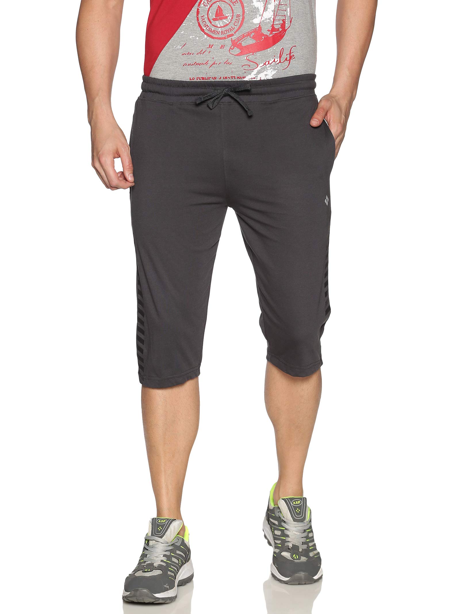 Mens Casual Cotton Capri 3/4th Shorts (Pack of 1)-image-1
