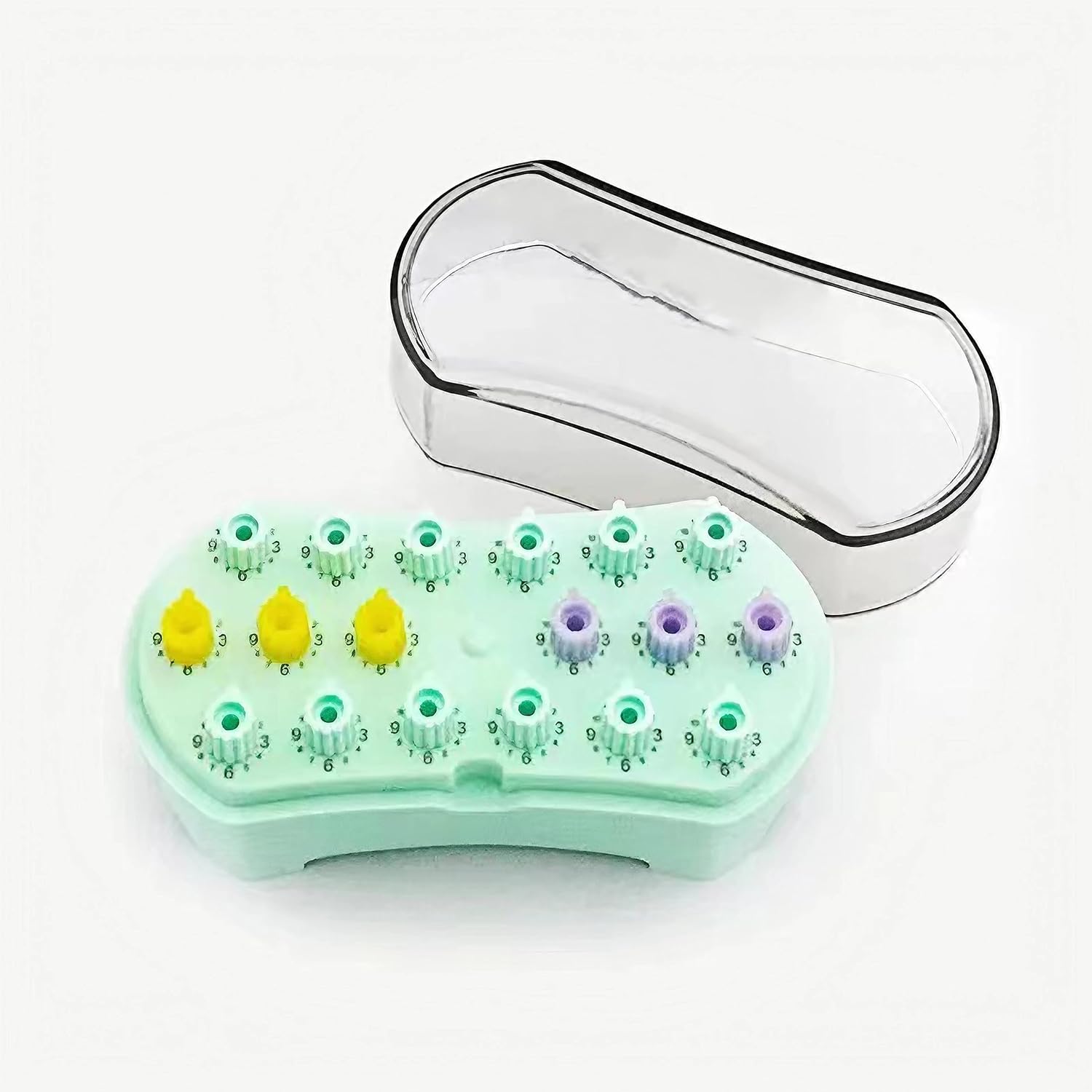 Endo Files Holder Dispenser, Endo File Organizer Dental With Count