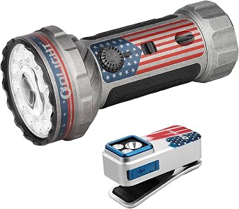 OLIGHT Marauder Mini 2 Bright Flashlight 10,000 Lumen with 750 Meters Beam Distance Bundle with Oclip Pro EDC Flashlight Clip-on Light