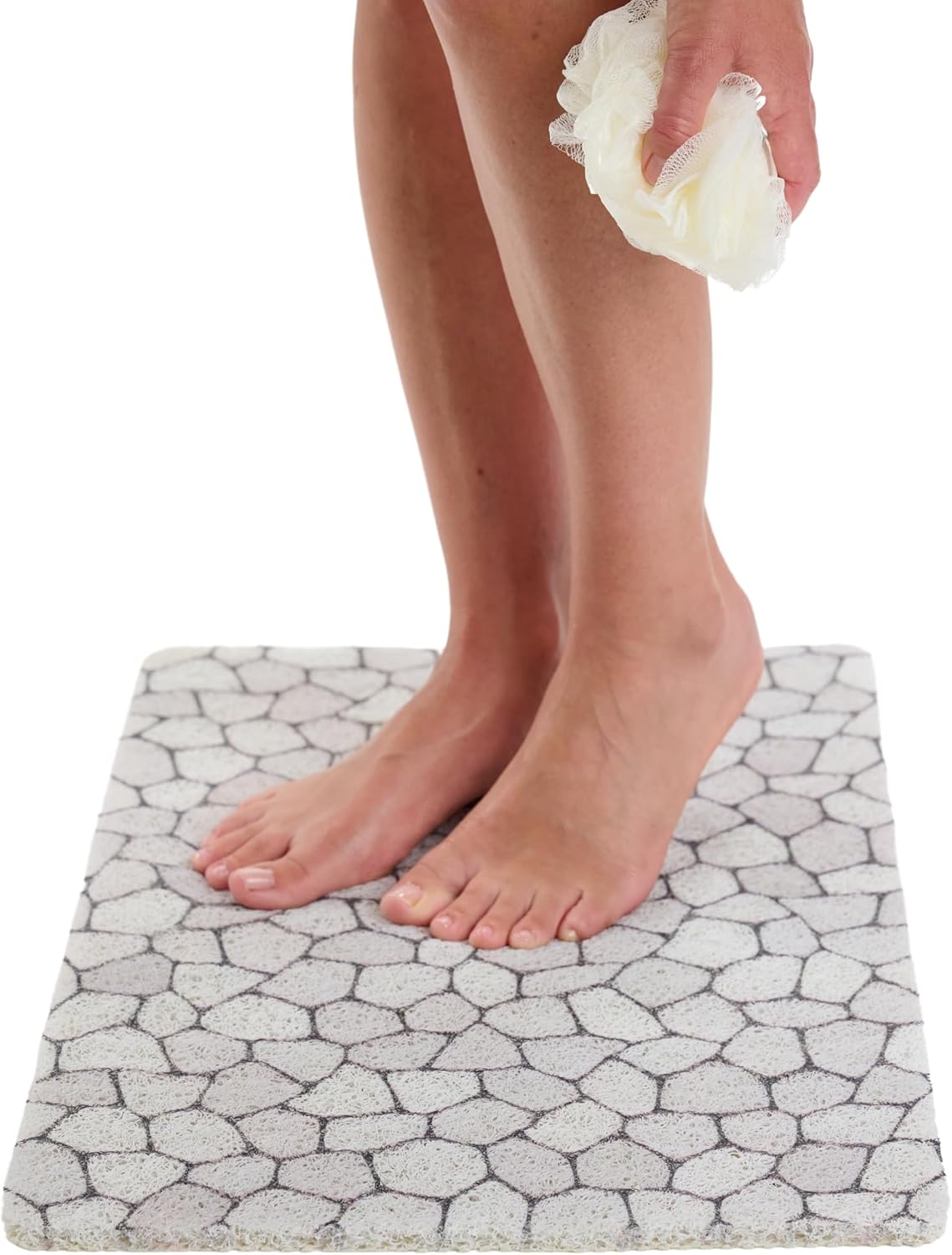 Loofah Shower Mat Non Slip Shower Anti Slip Mat Bath