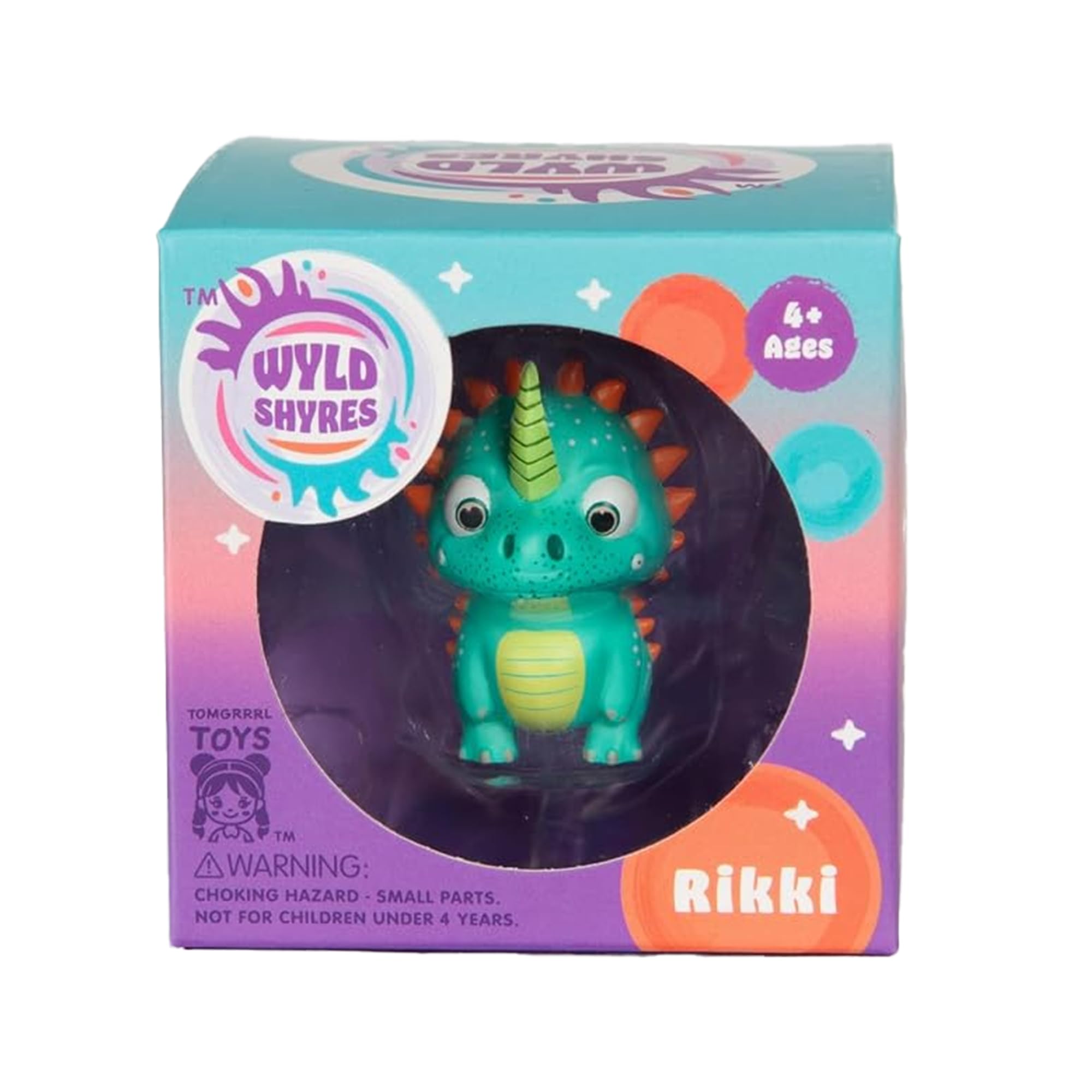Rikki Unicorn Dinosaur Vinyl Figure - Ages 4+ -2