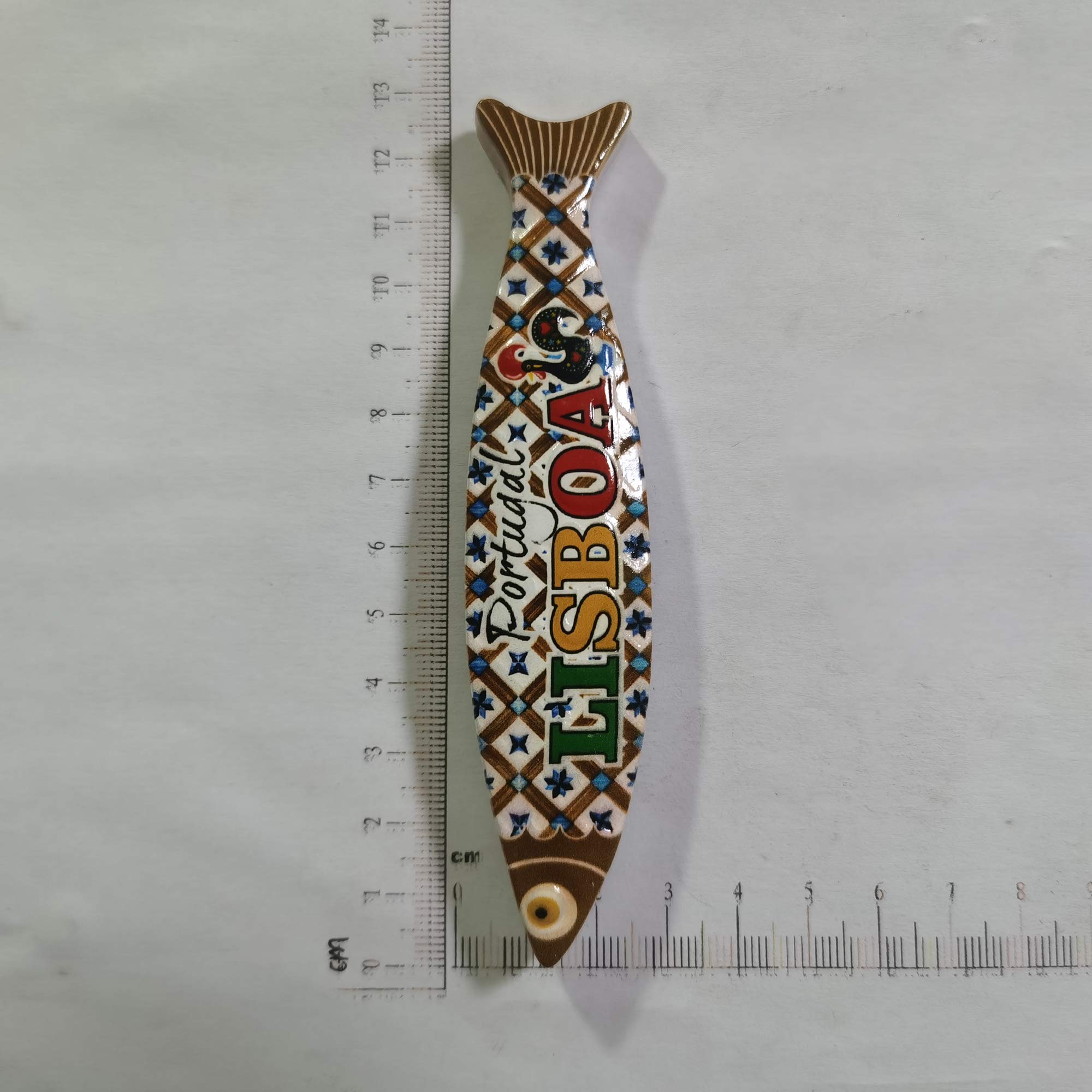 Magnete Frigorifero 3D Sardina Di Lisbona - Souvenir Portoghese Carino E Divertente Per Cucina O Ufficio - Foto 6