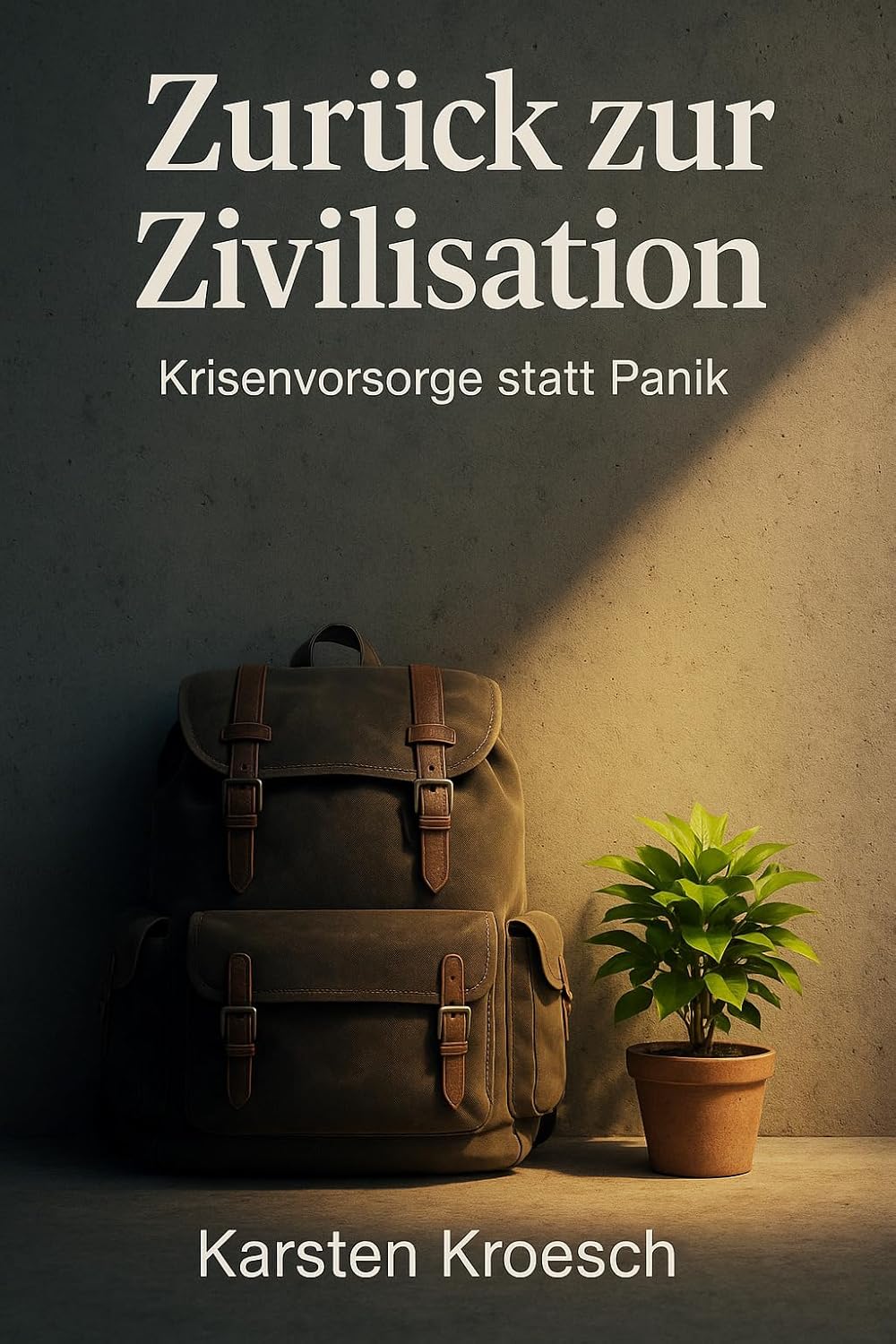 Cover: Zurück zur Zivilisation - Vorsorge statt Panik