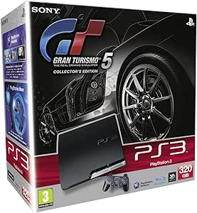 Sony PlayStation 3 Slim Console (320 GB Model) with Gran Turismo 5 Collector's Edition