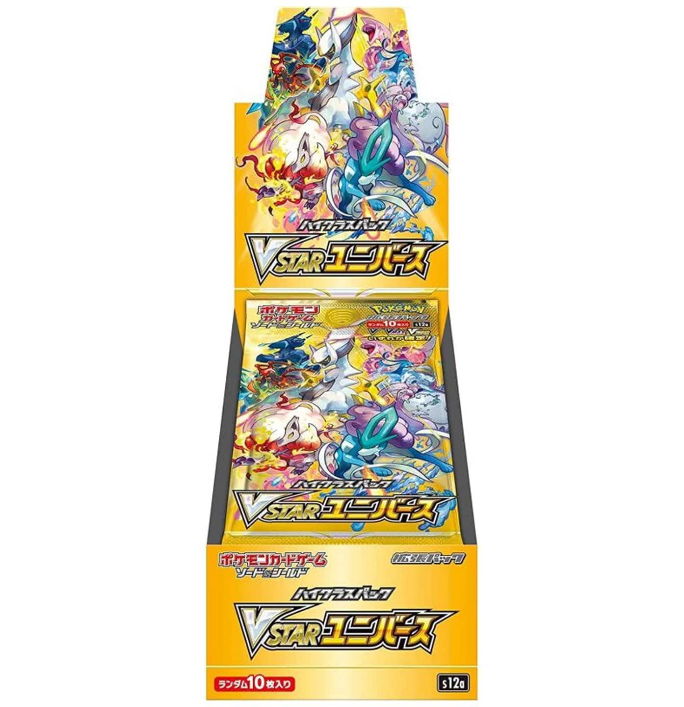 Pokemon Vstar Universe Display Da 10 Giapponese-image
