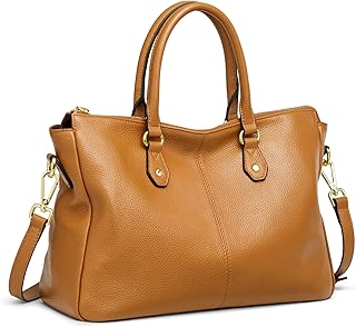 Kattee Soft Leather Tote Bags for Women, Shoulder Satchel Purses and Handbags