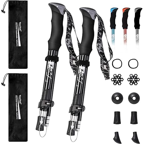 Trekking Poles: Extendable, Adjustable, and Optimal for Hiking and Self-Defense