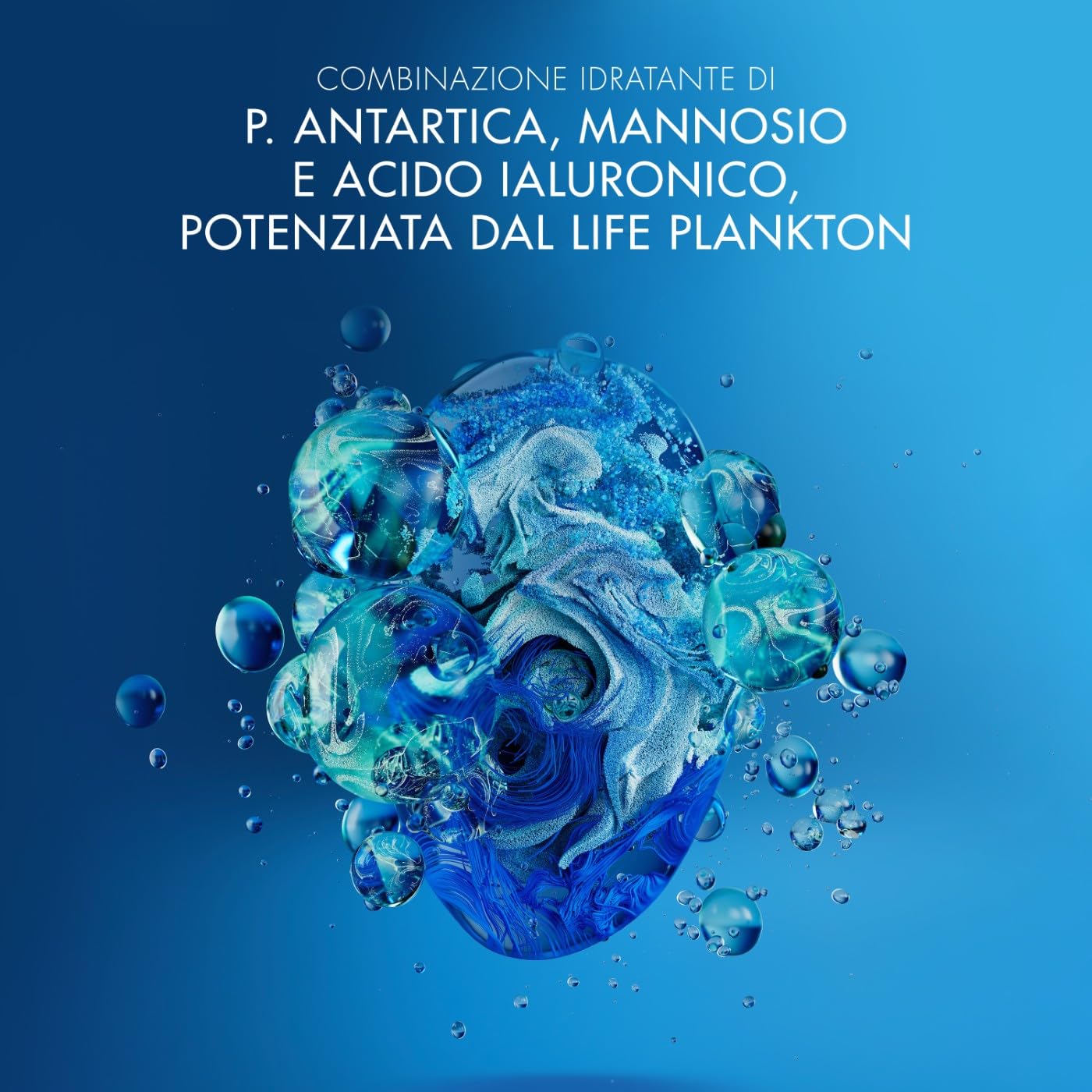 BIOTHERM HOMME Aquapower Cream, Crema Viso per Uomo, Per Tutti i Tipi di Pelle, Effetto Ghiaccio Fino a 72H, Texture Ultra-Leggera, Con Life Plankton e Acido Ialuronico, Crema Idratante, 50 ml