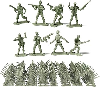 アーミー　フィギュアセット Amazon.co.jp: ミニアーミーメンのおもちゃ、革新的な完全なアーミー