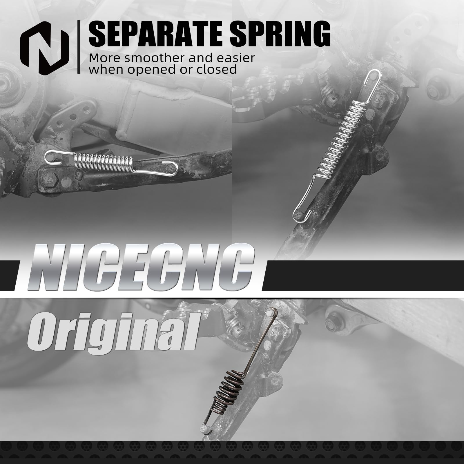 Amazon.com: NICECNC Side Stand Springs Kick Side Kick Side 65Mn
