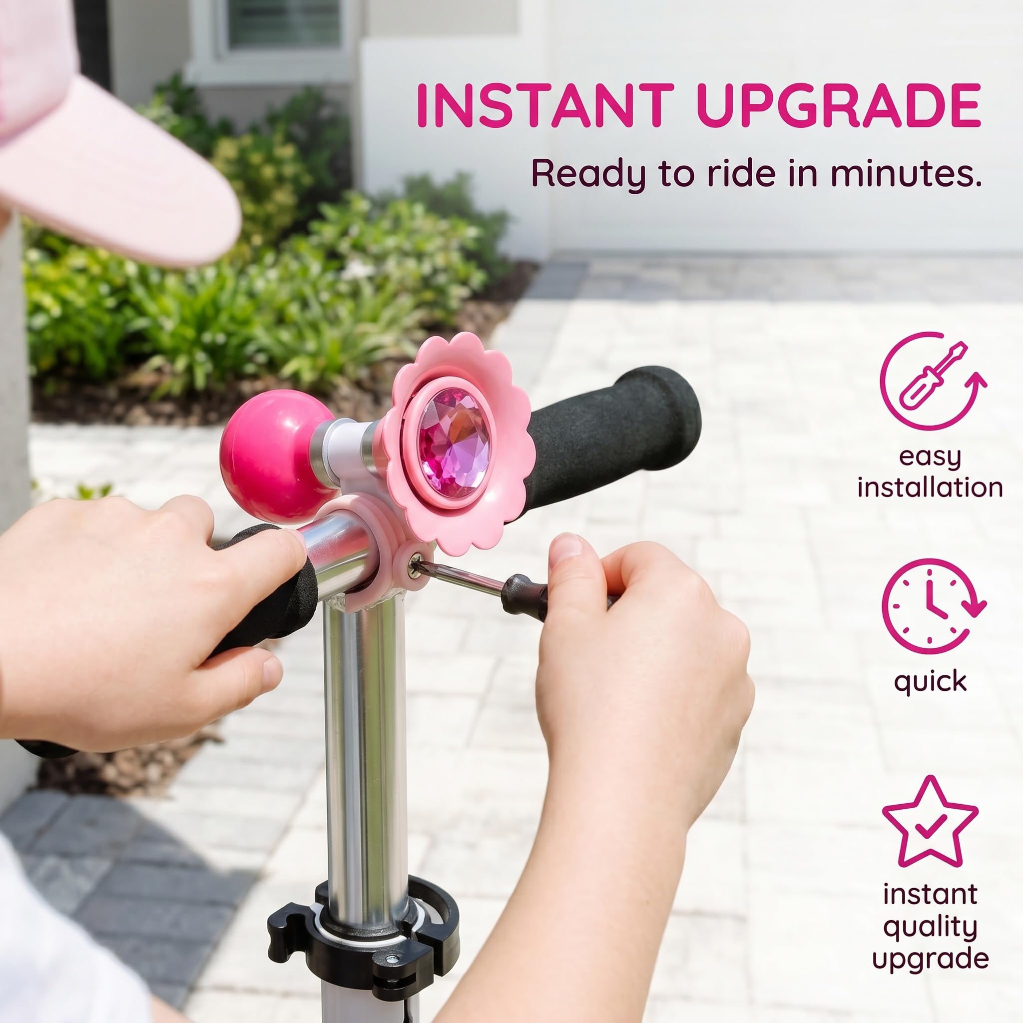 Kids Bike Horn - Loud & Colorful -8