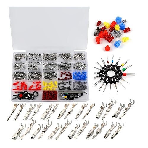 WZP 500PCS Connector Terminal Pin Wire Harness Pins, 26Type Car