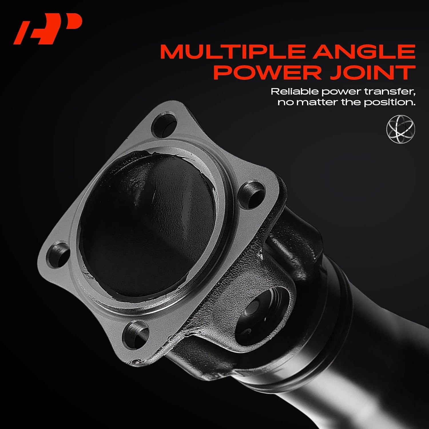 A-Premium Rear Drive Shaft Assembly Compatible with 1997-2001 Honda CR-V 2.0L L4, 4WD, Prop Shaft | Replaces 40100s10a01, 40100-S10-003 | 82.6"-84.37" OEM Replacement