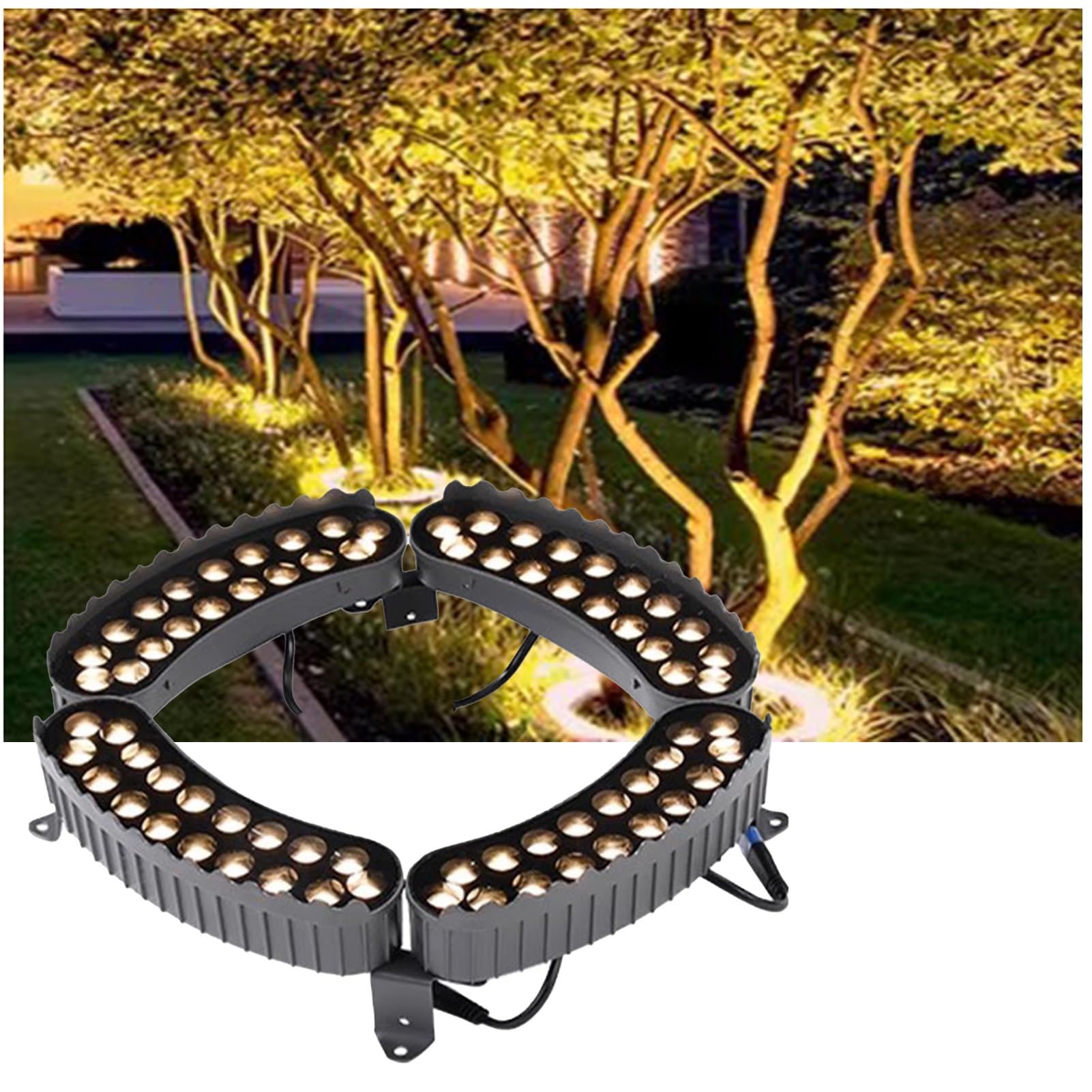Luce per albero di palma da giardino, AC110 220V DC24V
