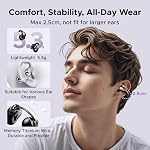 UGREEN Open Ear Wireless Headphones Bluetooth 5.4, 12mm Driver Sports Earphones with ENC, Fast Charging for 30 Hours Playtime, Compatible with iPhone Android and Bluetooth Devices,Suitable for Running