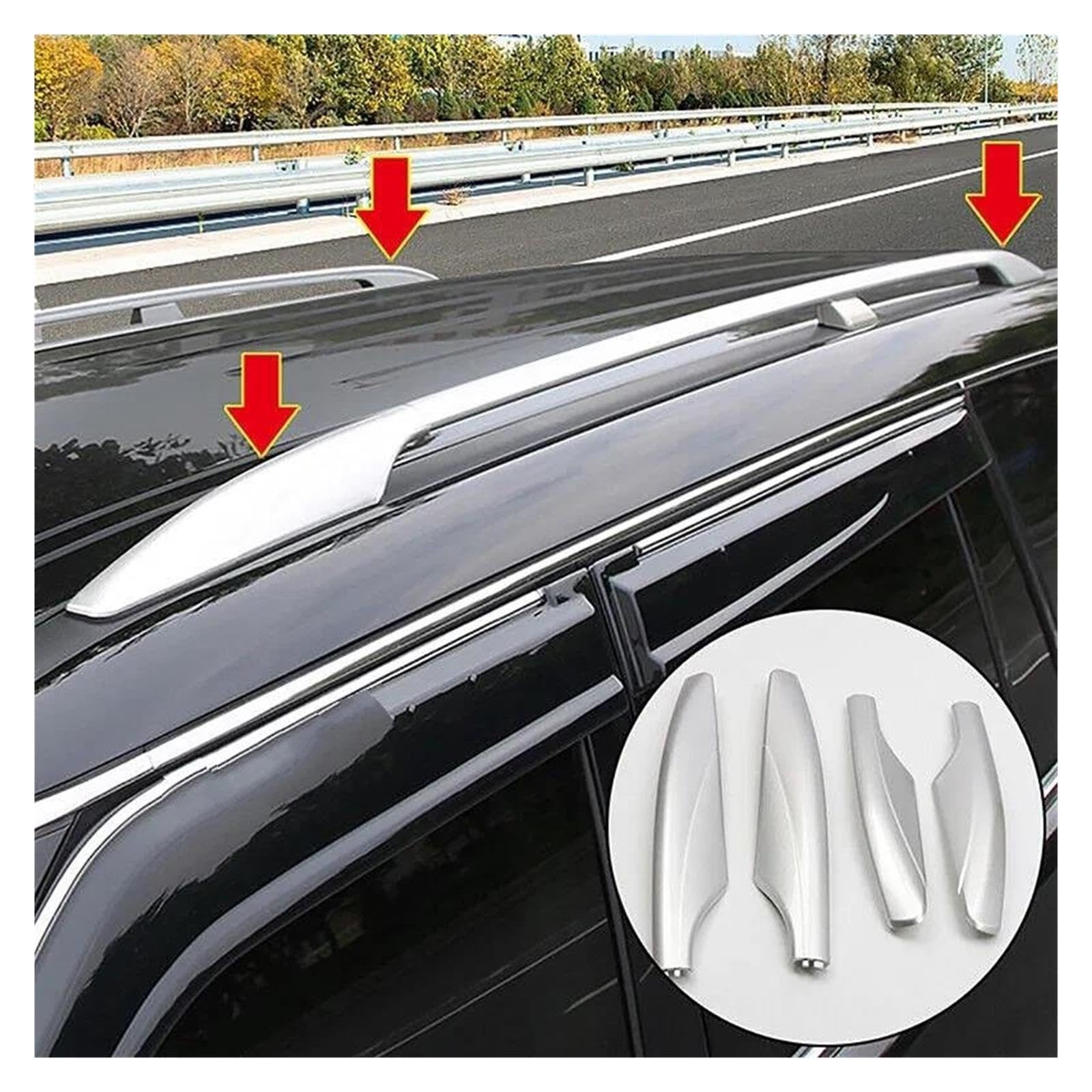 pour Nissan pour Patrol Y62 Barres Toit Voiture