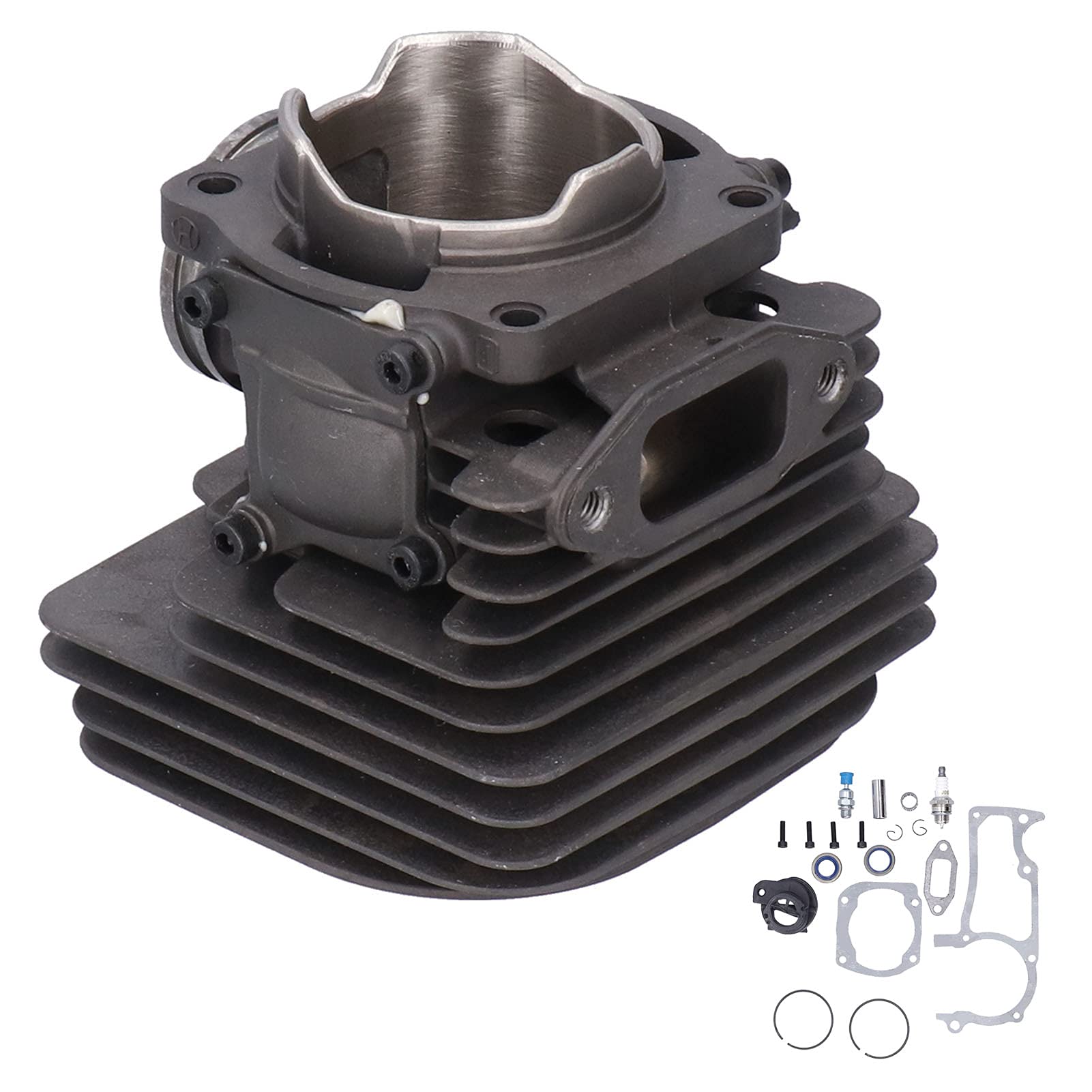 Hyuduo Kit Pistone Cilindro, Guarnizione in Linea a Catena Ricambio Set Ricambio per Motosega 372xp X Torq 365 X-Torq Parte 575255702,Motosega