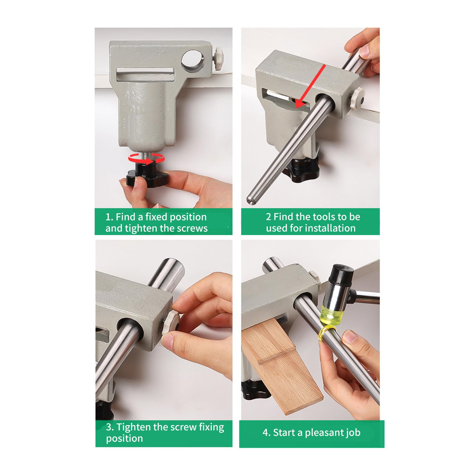 Professionale Desktop Strumento di Correzione Dei Monili Metallo Legno Holder Workstation per Ridimensionamento e Incisione Dei Monili Morsetto di