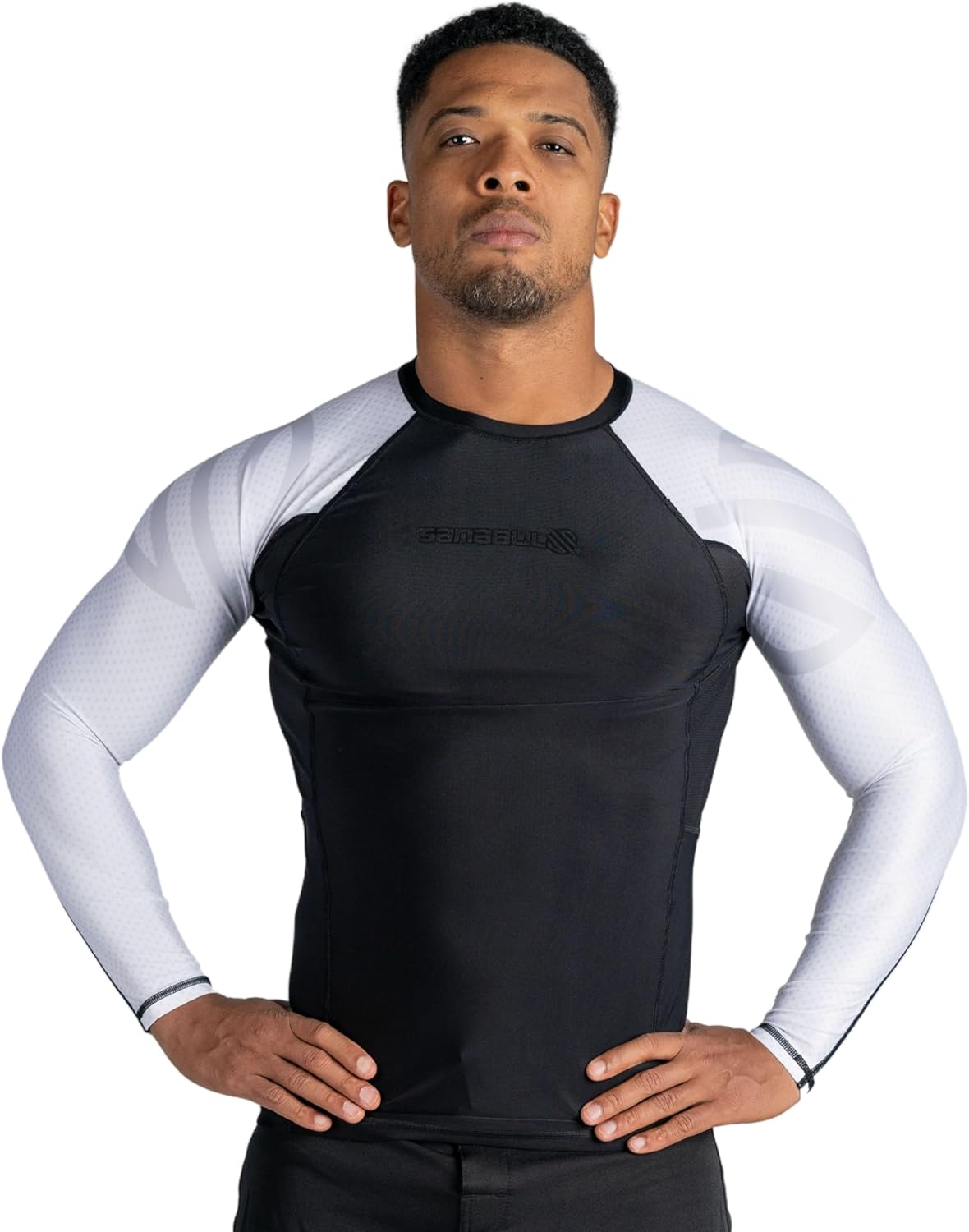 Sanabul Essential Long Sleeve Compression Training Rash Guard for MMA BJJ Wrestling Grappling and No Gi Jiu Jitsu rashguard - Image 6