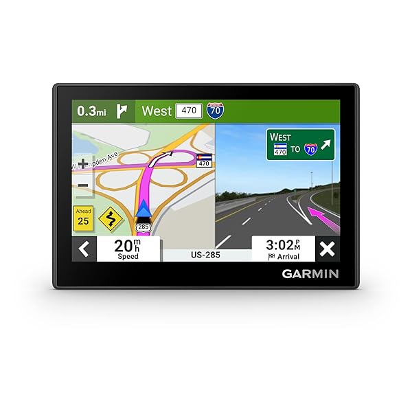 Garmin Drive™ 53 GPS Navigator, High-Resolution Touchscreen, Simple On-Screen Menus and Easy-to-See Maps, Driver Alerts