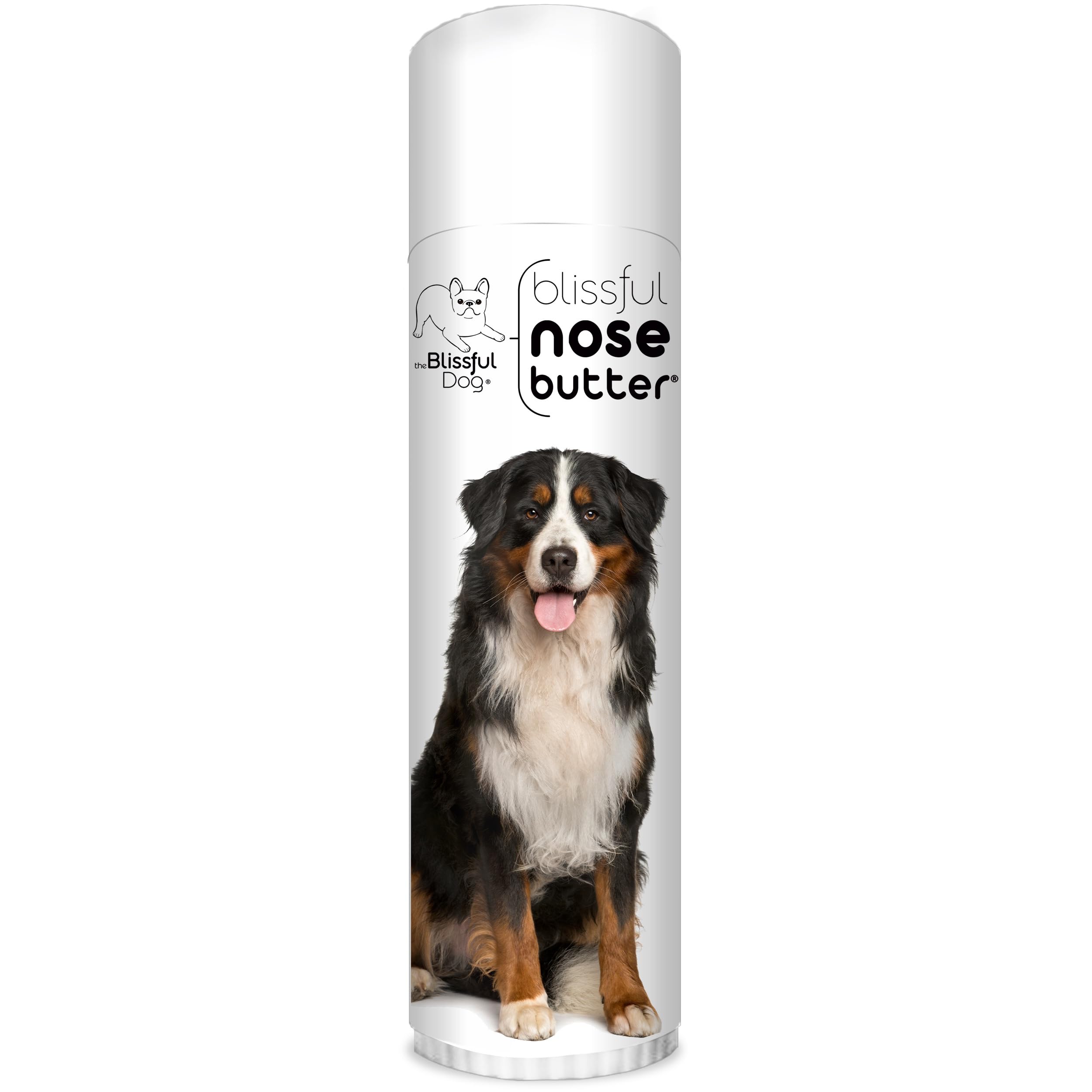 The Blissful Dog Bernese Mountain Dog Nose Butter, Versatile Dog Nose Balm for Dry Nose, Handcrafted Nose Moisturizer, Easy-to-Apply Dog Essentials, Unscented, 0.50 oz.