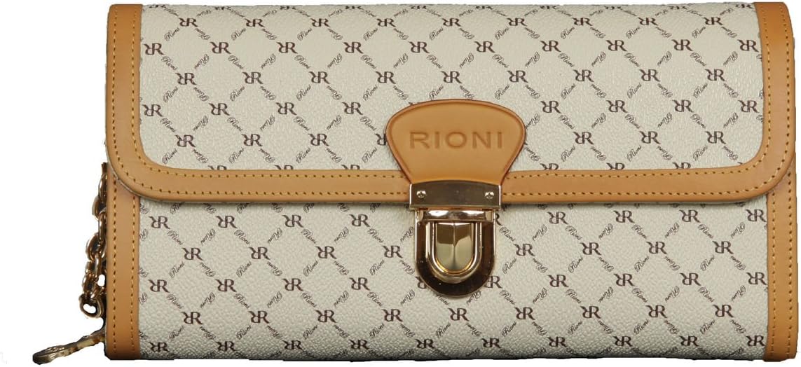 Rioni Signature PVC Clutch Wallet with Removable Shoulder Strap