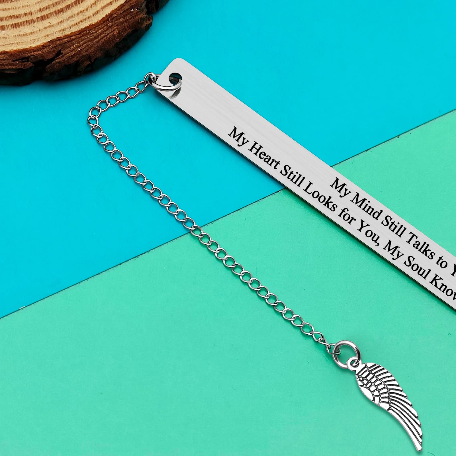 Sympathy Bookmark Gift Memorial Gift for Loss of Father Mother Grandma Grandpa Friends Remembrance Grief Gift Remembrance Keepsake Gifts Baby Loss Gift in Memory Loss of Family Book Marks Reader Gift - Image 2