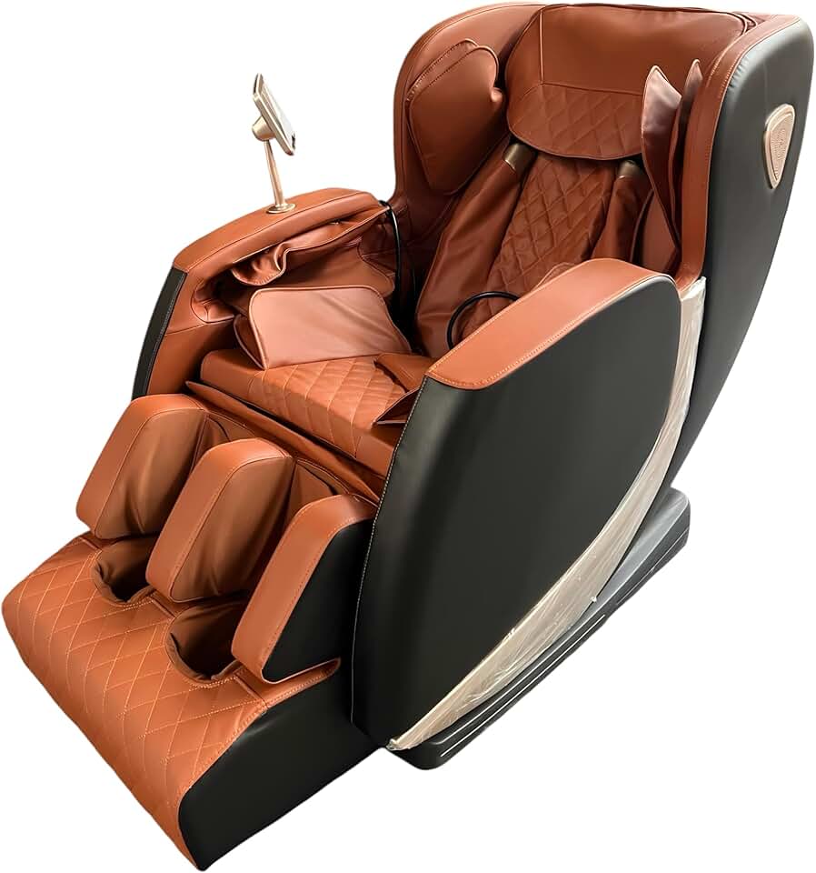 Poltrona De Massagem Dubai Tech Gravidade Zero (CARAMELO)