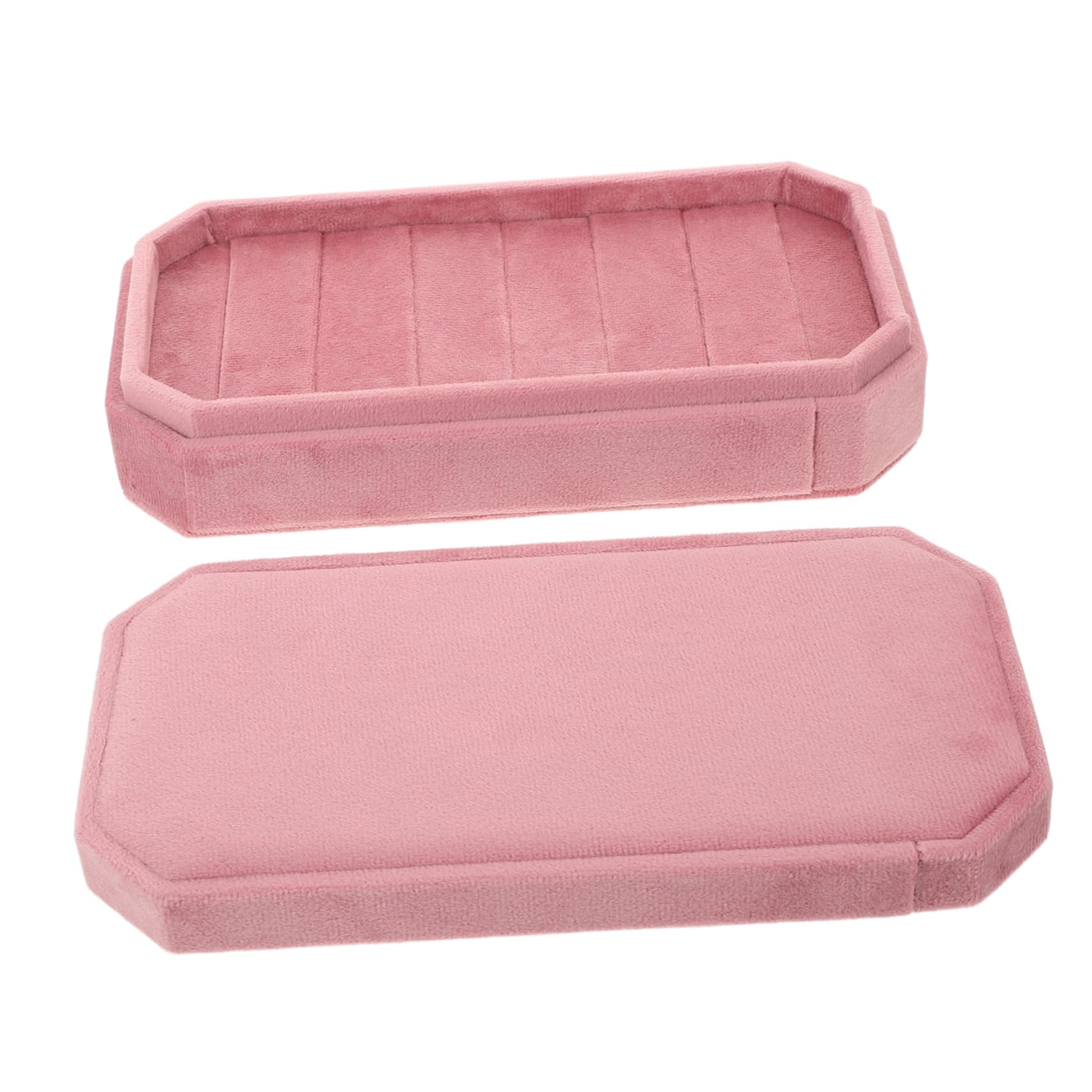 Boîte à bijoux anti-poussière avec doublure velours pour l'organisation