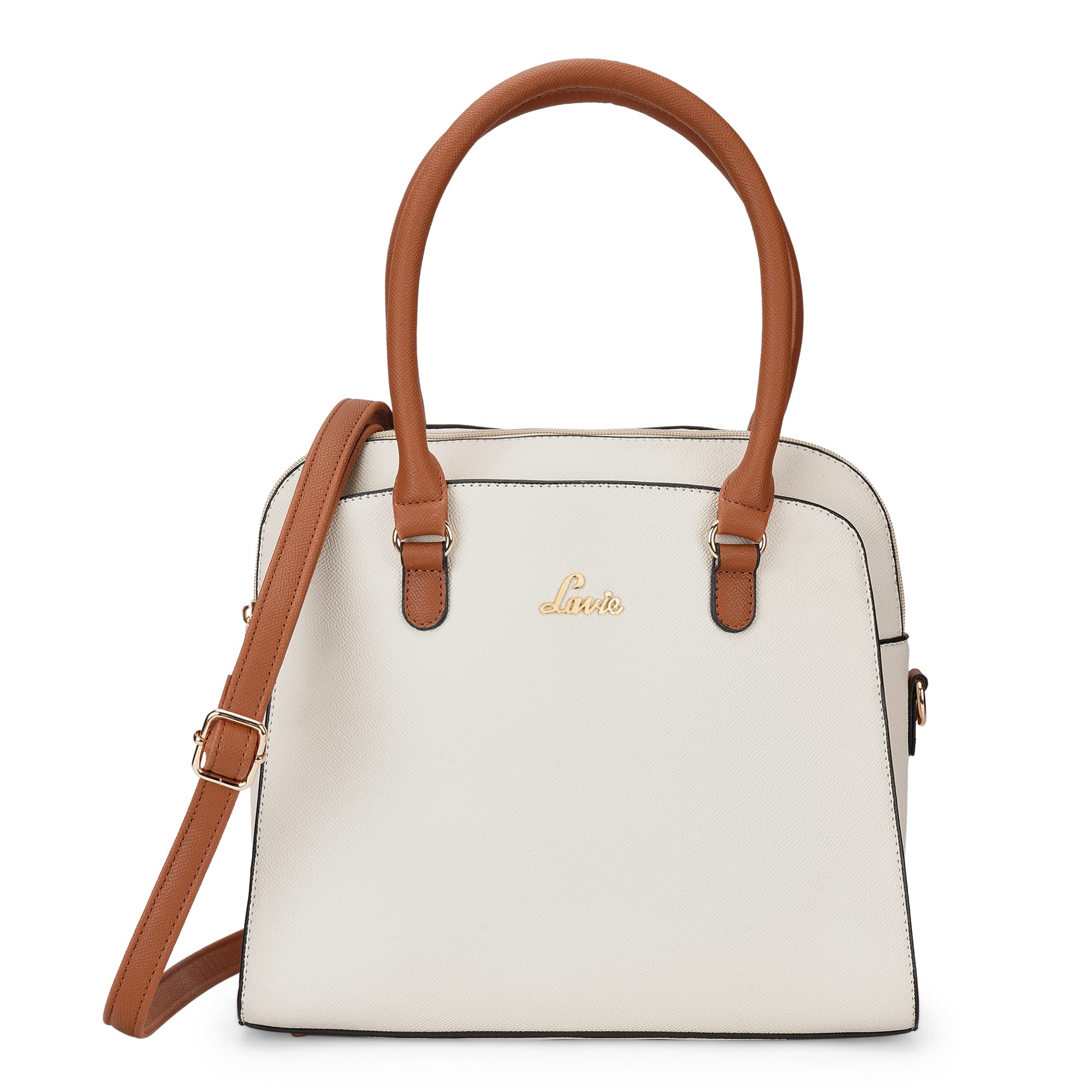 LavieWomen's Ushawu 3C Dome Satchel (Off White)