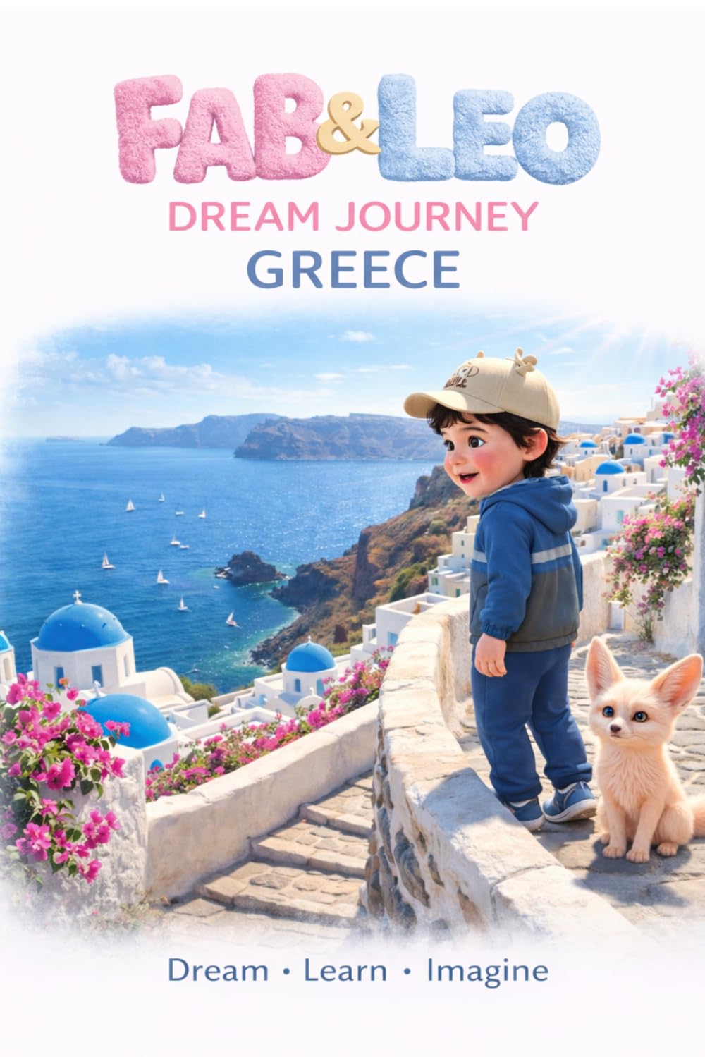 Fab & Leo Dream Journey of Greece: A Magical Bedtime Adventure Through Greece for Curious Kids Aged 3–8 (Fab & Leo’s Dream Journey Series)