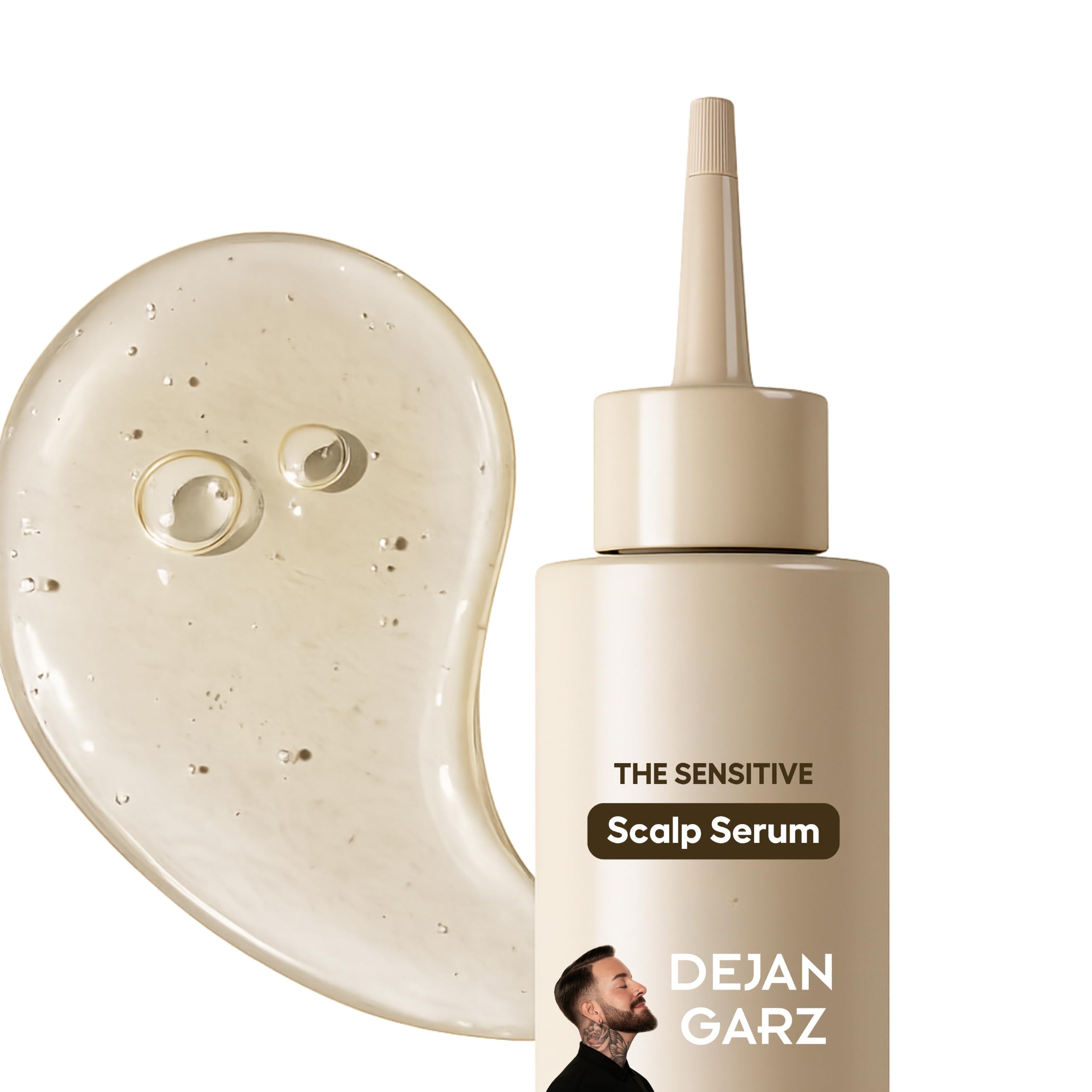 DEJAN GARZ Kopfhautpflege Set - Tiefenreinigungsshampoo, Haarspray, Serum