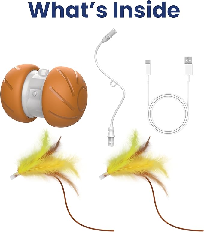 Juguete para Gato Recargable con Pluma y Movimiento miniatura 9