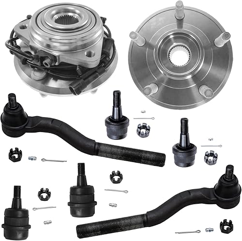 Miniatura 214 de Detroit Axle - Kit de cubos de rodamiento de rueda delantera de 6 piezas para Dodge Dart 2013-2016, Chrysler 200 2015-2017, 2 cojinetes de rueda