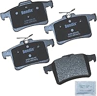 Vista 13 de Bendix Priority1 CFC154 - Juego de pastillas de freno de disco para Avanti II, Century, LeSabre, Regal, Riviera, chasis comercial, DeVille