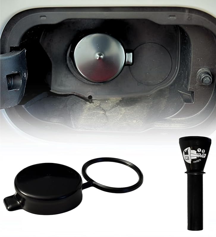 Kit Funil de Abastecimento e Tampa Protetora com Cordão Cap & Shield para Chevrolet, GMC, Buick e Cadillac – 2 peças