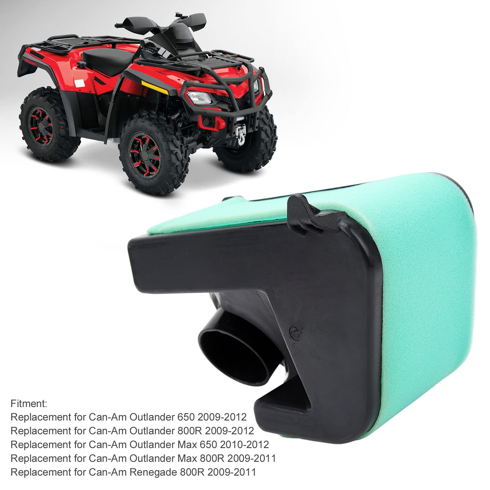 Éléments de Filtre à Air Aramox, Filtre à Air 707800288 Remplacement des éléments de Filtre à Air pour Outlander 650 800R