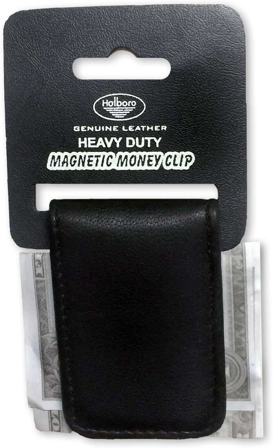 Genuine Leather Heavy Duty Magnetic Money Clip