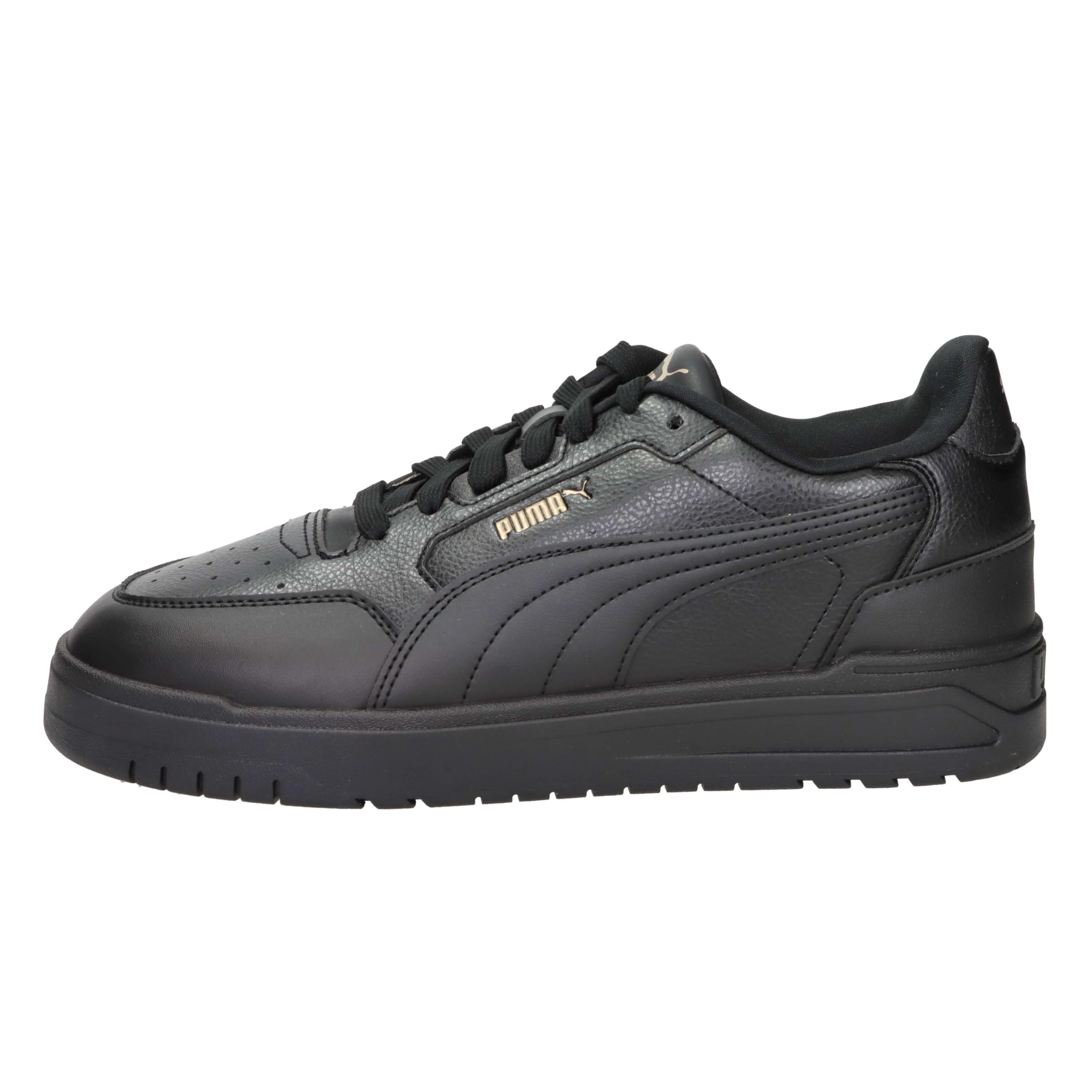PUMA Erwachsene Shuffle Downtown Sneakers 47, Black Gold