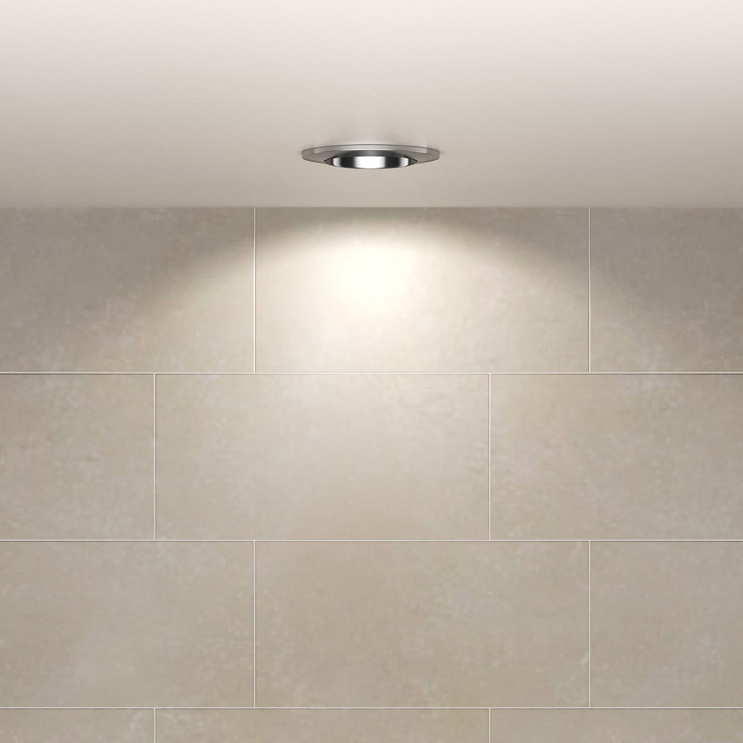 Brandson - Dimmbarer und Schwenkbarer LED Deckenspot 6er Set - Einbauleuchte, Einbauspot, Deckenstrahler - Slim Aluminium Druckgussrahmen in Edelstahl Optik