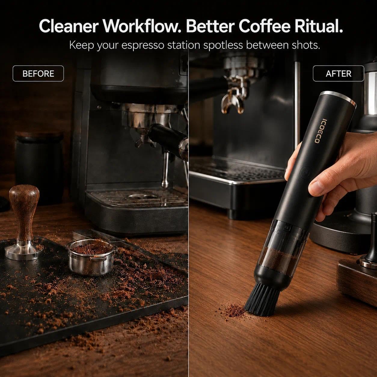 Amazon.co.jp: バリスタコーヒー掃除機 コーヒーグラインダー