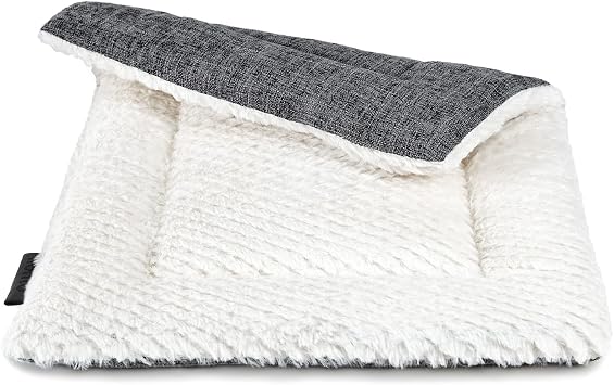 lionto Reversible Warm Blanket for Dogs and Cats, 50 x 35 cm, Grey